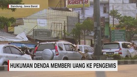 VIDEO: Hukuman Denda Memberi Uang ke Pengemis