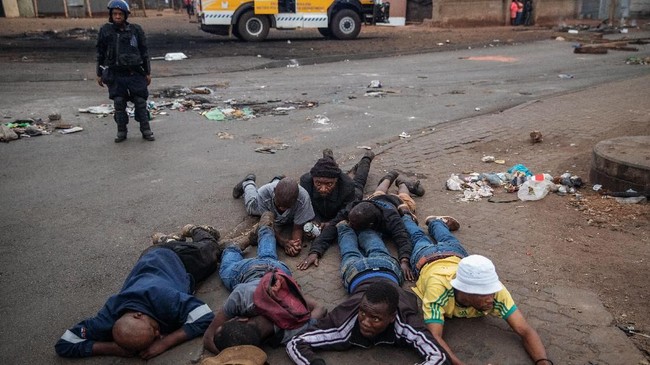 FOTO: Xenofobia Hantui Afrika Selatan