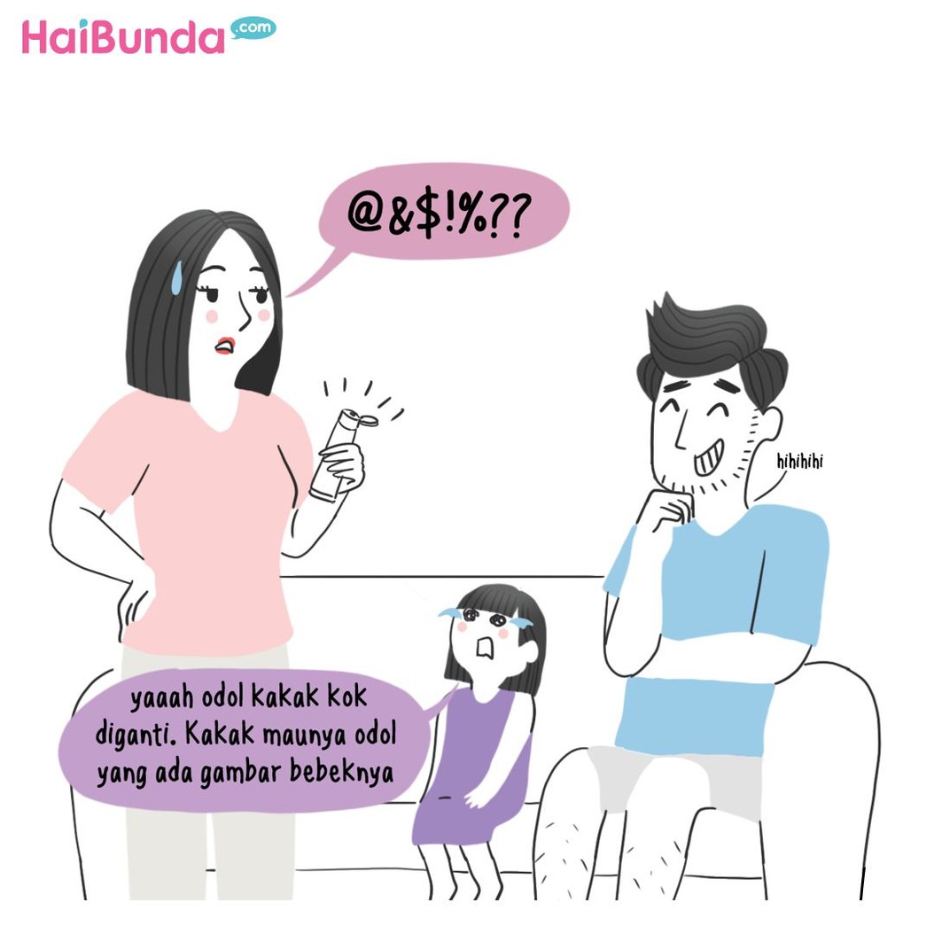 Gara-gara odol alias pasta gigi, kehebohan terjadi di rumah Bunda. Keluarga Bunda juga punya pengalaman seperti ini? Share yuk di kolom komentar.