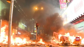 Protes Meluas, Jaringan Kereta di Hong Kong Terhenti