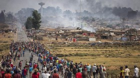 FOTO: Xenofobia Hantui Afrika Selatan