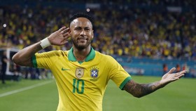 FOTO: Neymar Selamatkan Brasil dari Kekalahan