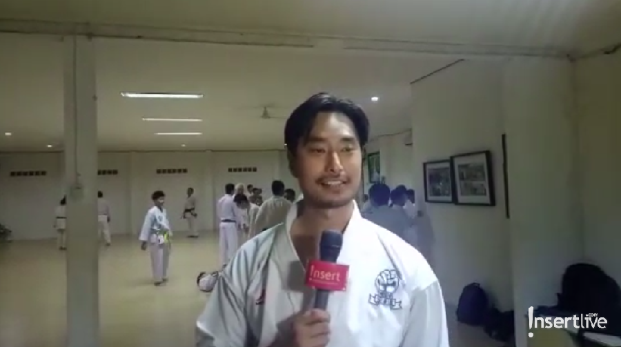 Demi Tampil Gagah, Jevier Justin Tekuni Olahraga Karate Demi tampil gagah, Jevier Justin tekuni olahraga karate.