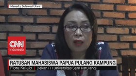 VIDEO: Ratusan Mahasiswa Papua Pulang Kampung