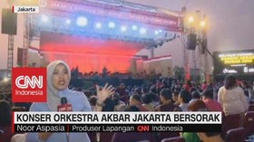 VIDEO: Konser Orkestra Akbar 'Jakarta Bersorak'