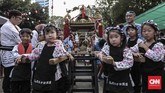 FOTO: Semarak Festival Persahabatan Indonesia-Jepang Festival Jak-Japan Matsuri 2019 berlangsung di Plaza Tenggara Gelora Bung Karno, Jakarta, hingga 8 September 2019.