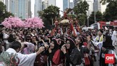 FOTO: Semarak Festival Persahabatan Indonesia-Jepang Festival Jak-Japan Matsuri 2019 berlangsung di Plaza Tenggara Gelora Bung Karno, Jakarta, hingga 8 September 2019.