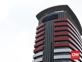 Logo KPK di Gedung Merah Putih Ditutup Kain Hitam
