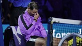 FOTO: Juara US Open Jadi Gelar Ke-19 Nadal Rafael Nadal membutuhkan waktu 4 jam 50 menit untuk meraih juara US Open mengalahkan Daniil Medvedev, Minggu (8/9) waktu setempat.