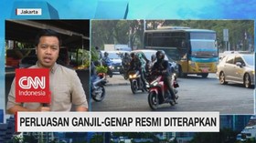 VIDEO: Perluasan Ganjil Genap Resmi Diterapkan