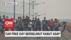 VIDEO: Car Free Day Berselimut Asap di Riau