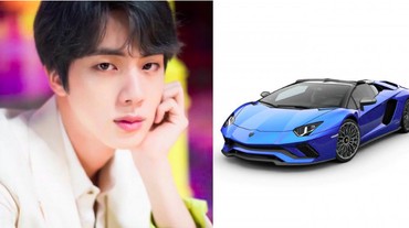 img-title Wow! Jin BTS Pamer Lamborgini Seharga Rp 7,3 Miliar