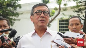 Yasonna Laoly, Budi Karya, Sofyan Djalil Tiba di Istana