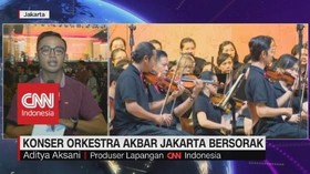 VIDEO: Konser Orkestra Akbar Jakarta Bersorak