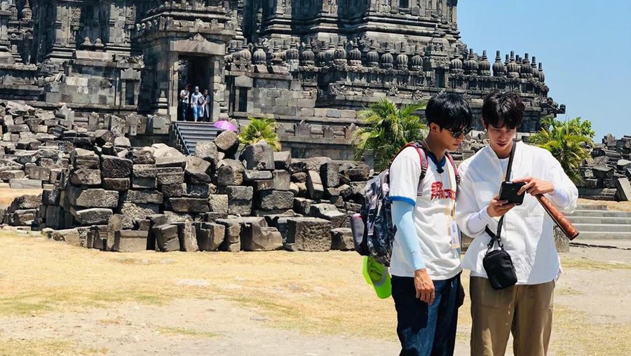 5 selebriti Korea yang pernah kunjungi Yogyakarta.