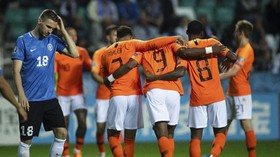 FOTO: Timnas Belanda dan Jerman Kompak Menang