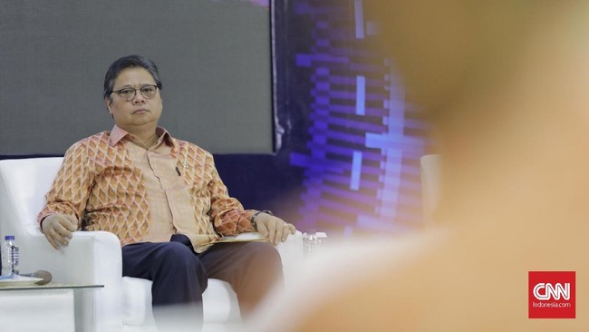 Menko Airlangga memaparkan tingginya potensi pasar digital sejalan dengan tren penggunaan transaksi digital di tengah pandemi virus corona.