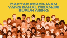 INFOGRAFIS: Daftar Pekerjaan yang Bakal Dibanjiri Buruh Asing
