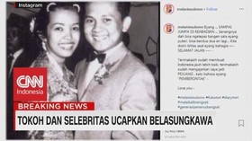 VIDEO: Tokoh & Selebritas Ucapkan Belasungkawa