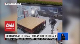 VIDEO: Perampokan di Rumah Makan Gratis Dhuafa