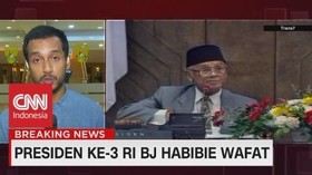 VIDEO: BJ Habibie Meninggal Dunia