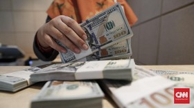 Kekhawatiran Atas Demo UU Ciptaker Tekan Rupiah ke Rp14.725
