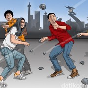 Pemkot Jaksel Rencanakan Festival Tawuran Pakai Tomat dan Roti, Netizen: Mubazir Pak!