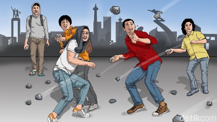 Pemkot Jaksel Rencanakan Festival Tawuran Pakai Tomat dan Roti, Netizen: Mubazir Pak!