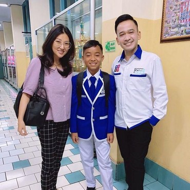 Betrand Peto Sekolah di Jakarta, Ruben Onsu: Kegiatan Pagiku Bertambah