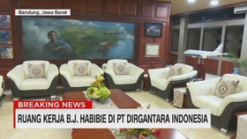 VIDEO: Menengok Ruang Kerja BJ Habibie di PT DI