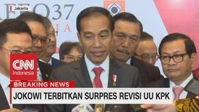 VIDEO: Jokowi Terbitkan Surpres Revisi UU KPK
