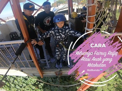 Cara Keluarga Fairuz Rafiq Atasi Anak yang Ketakutan