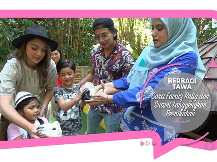 Berbagi Tawa, Cara Fairuz Rafiq dan Suami Langgengkan Pernikahan