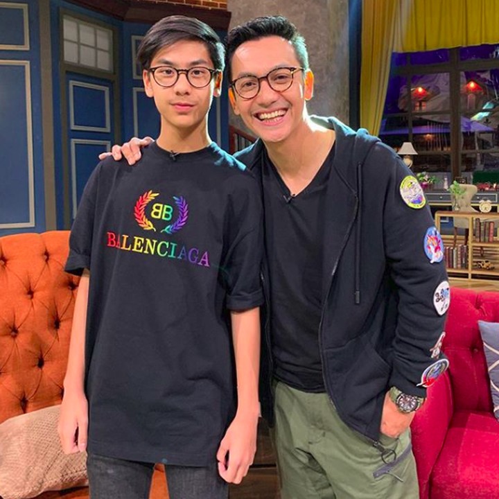 Dari pernikahannya yang kedua dengan Sybilla Ernova Hartoto Hardikusumo (Lala), Gunawan Sudrajat dikaruniai dua anak. Aghna Khayru Akyela Hardikusumo adalah anak pertamanya. (Foto: Instagram @gunawan_sudrajat_real)
