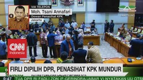 VIDEO: Firli Dipilih DPR, Penasihat KPK Mundur