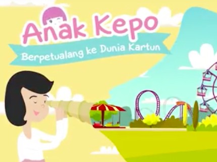 Keseruan Anak Kepo Coba Wahana Permainan di Dunia Kartun
