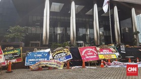 Gedung KPK Sepi Pagi Ini Usai Firli Terpilih Jadi Ketua