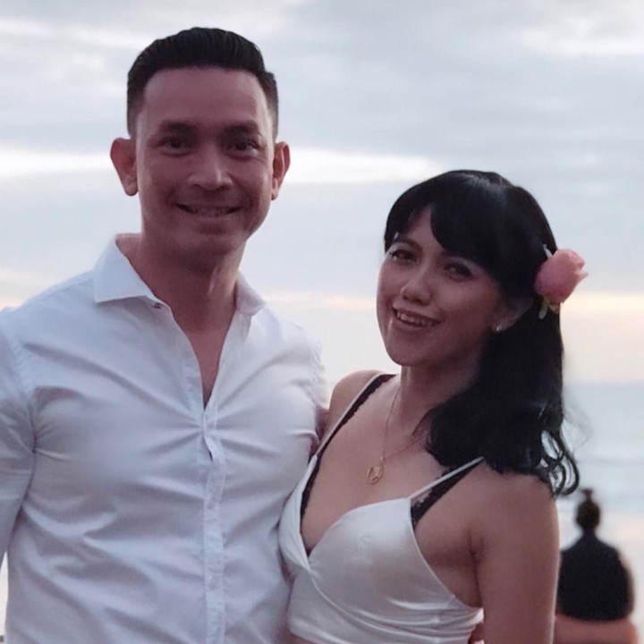 Aditya Herpavi menikah dengan Jelantik Heralnti pada tahun 2001, Bun. (Foto: Instagram @adityaherpavi_r)