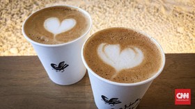 Gurih Kopi Susu Gandum di Kedai 'Tersembunyi' Ibu Kota