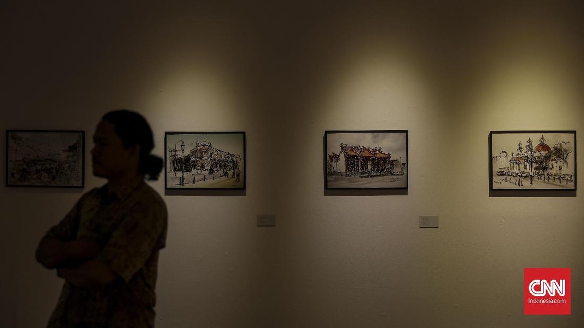 FOTO: Ratusan Goresan di Sketsaforia Urban