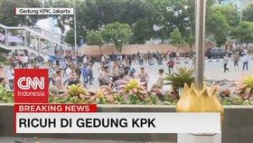 VIDEO: Aksi Demo Ricuh di KPK