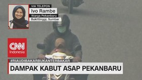 VIDEO: Dampak Kabut Asap Pekanbaru