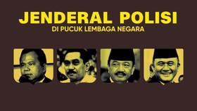 INFOGRAFIS: Jenderal Polisi di Pucuk Lembaga Negara