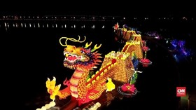 VIDEO: Warna-Warni Lentera di Festival Musim Gugur China