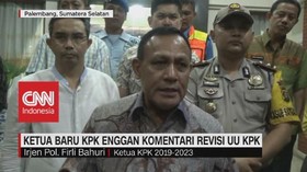 VIDEO: Ketua Baru KPK Enggan Komentari Revisi UU KPK