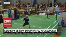 VIDEO: Kejuaraan Veteran Badminton Foo Kok Keong Ke-8