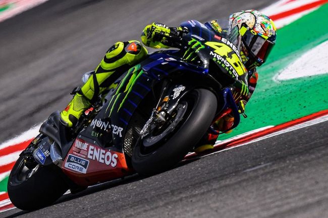 Motogp San Marino Misteri Helm Spesial Rossi