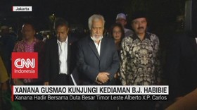 VIDEO: Xanana Gusmao Kunjungi Kediaman BJ Habibie