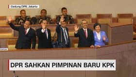 VIDEO: DPR Sahkan Pimpinan Baru KPK