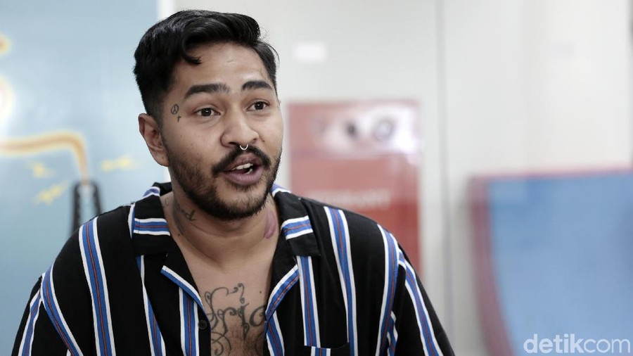 Onadio Leonardo saat berkunjung ke kantor detikcom.